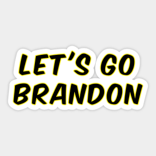 Let&#39;s Go Brandon Sticker